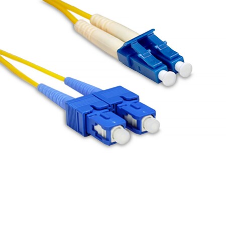 Enet 9M Sc/Lc Duplex Single-Mode 9/125 Os1 Or Better Yellow Fiber